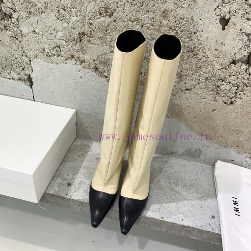 IMMI2023 new stunning color blocked kitten and boots ️ Small and trendy brand IMMI color blop45jj44w