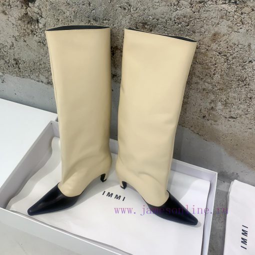 IMMI2023 new stunning color blocked kitten and boots ️ Small and trendy brand IMMI color blop45jj44w - Image 6