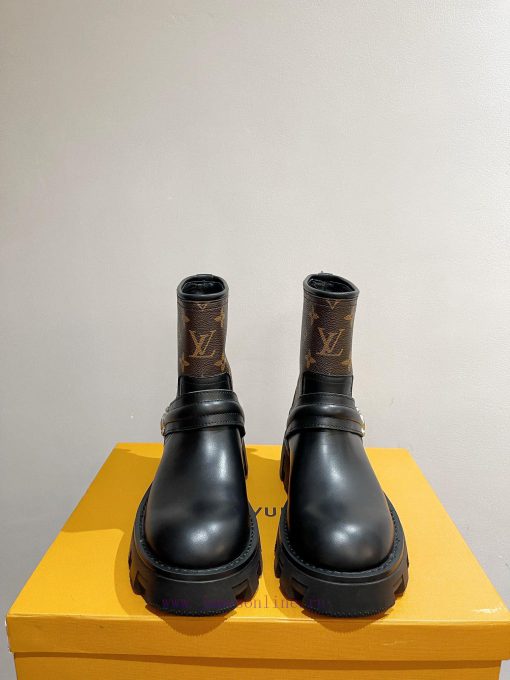 LV's latest popular short boots for autumn and winter are concise and practical, with a boldvz11x1j5 - Image 2