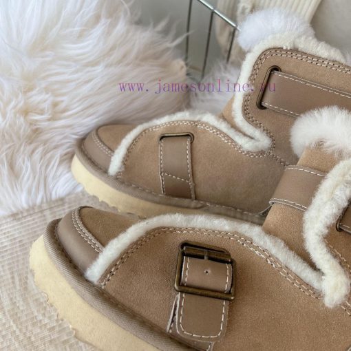 - New Sand ColorCool motorcycle style 〰️UGG super cool and super A leather motorcycle snow bru4nc4a9 - Image 8