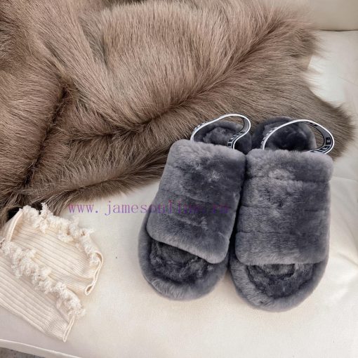 Dark gray caterpillarUGG official website synchronized wool mopStars/bloggers' favorite fashrnn0xcqt - Image 2
