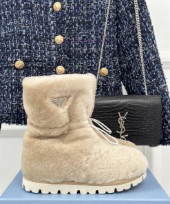 Prada 23S Autumn/Winter New Product Triangle LogoSnow bootsThe material is made of imported 8zufdhju