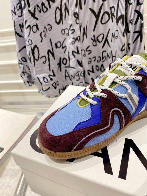 -- New Product Arrives -- GANNI Yang Mi's Same Style Color blocked Retro German Training Shok0hozozk - Image 8