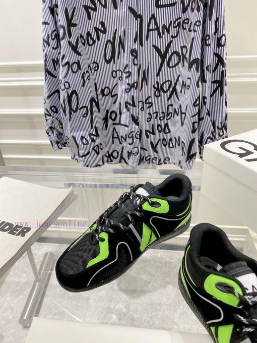 -- New Product Arrives -- GANNI Yang Mi's Same Style Color blocked Retro German Training Shoy8y6cbnr - Image 5
