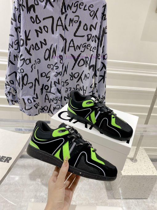-- New Product Arrives -- GANNI Yang Mi's Same Style Color blocked Retro German Training Shoy8y6cbnr - Image 6
