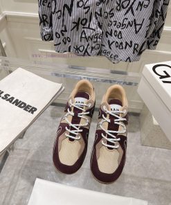 -- New Product Arrives -- GANNI Yang Mi's Same Style Color blocked Retro German Training Sho8kkeurk7