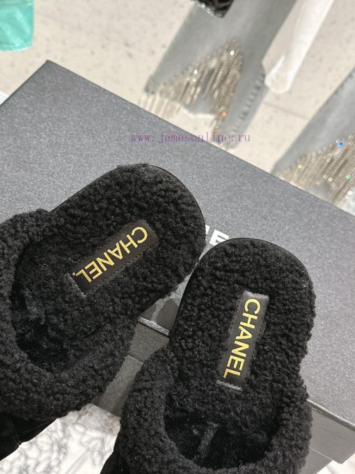 Chanel Baotou Teddy Hairy SlippersEvery autumn and winter, fur slippers are an essential iteap2b1u5j - Image 7