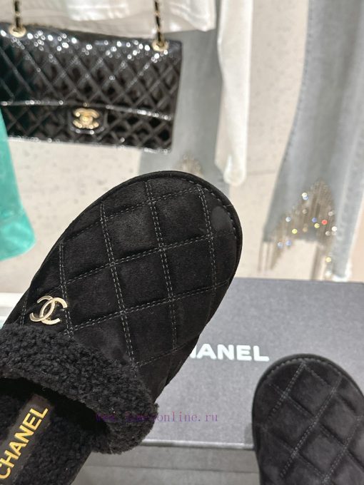 Chanel Baotou Teddy Hairy SlippersEvery autumn and winter, fur slippers are an essential iteap2b1u5j - Image 8