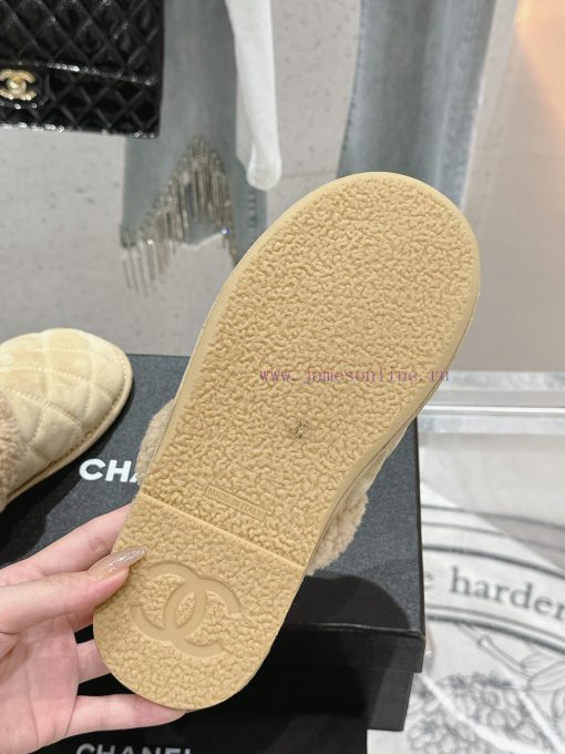 Chanel Baotou Teddy Hairy SlippersEvery autumn and winter, fur slippers are an essential ite1otgek4t - Image 10