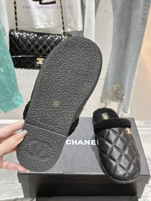 Chanel Baotou Teddy Hairy SlippersEvery autumn and winter, fur slippers are an essential itei1au8z1v - Image 9