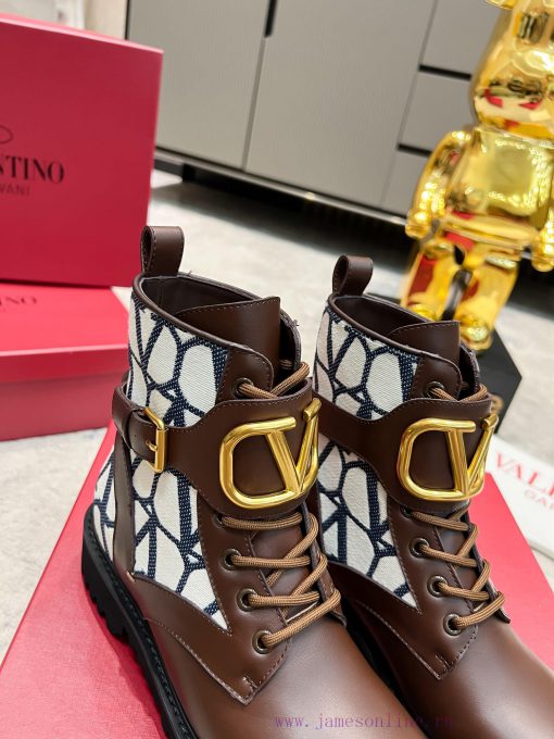Valentino 2023 Autumn/Winter New Women's Boots Top of the line Comfortable and Versatile, Hidaduoowo - Image 8