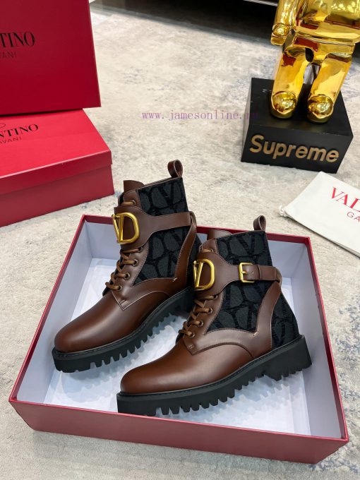 Valentino 2023 Autumn/Winter New Women's Boots Top of the line Comfortable and Versatile, Hipvhybcp1 - Image 7