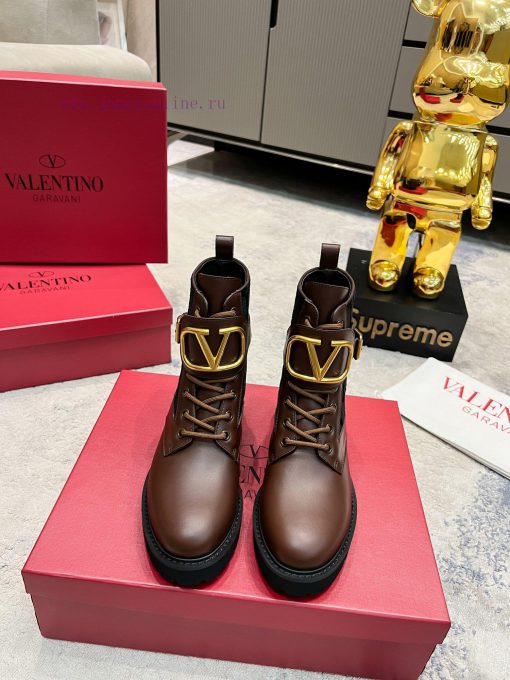 Valentino 2023 Autumn/Winter New Women's Boots Top of the line Comfortable and Versatile, Hitdtd9x4c - Image 5