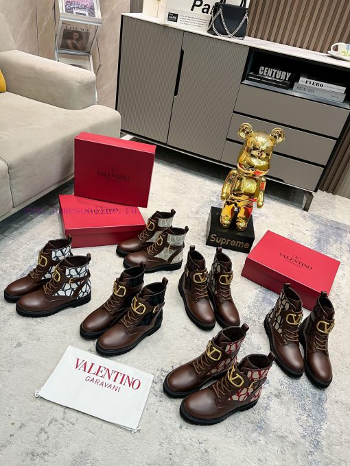 Valentino 2023 Autumn/Winter New Women's Boots Top of the line Comfortable and Versatile, Hipvhybcp1 - Image 10