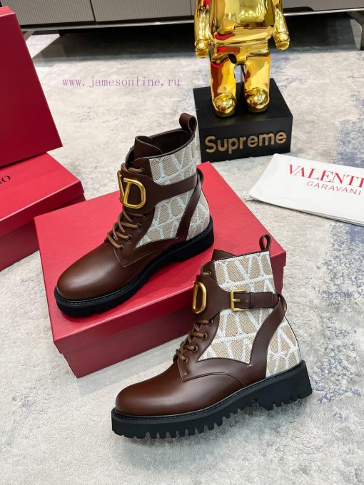 Valentino 2023 Autumn/Winter New Women's Boots Top of the line Comfortable and Versatile, Hieafwyjtl - Image 4