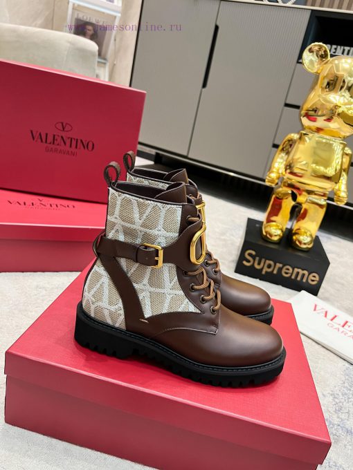 Valentino 2023 Autumn/Winter New Women's Boots Top of the line Comfortable and Versatile, Hieafwyjtl - Image 6