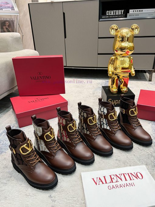 Valentino 2023 Autumn/Winter New Women's Boots Top of the line Comfortable and Versatile, Hidjtmvbfa - Image 9
