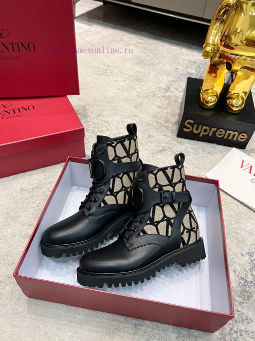 Valentino 2023 Autumn/Winter New Women's Boots Top of the line Comfortable and Versatile, Hiuq3dnd73 - Image 6
