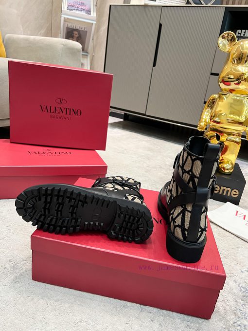 Valentino 2023 Autumn/Winter New Women's Boots Top of the line Comfortable and Versatile, Hiuq3dnd73 - Image 7