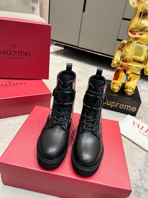 Valentino 2023 Autumn/Winter New Women's Boots Top of the line Comfortable and Versatile, Hi0hem9lfo - Image 8