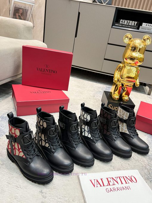 Valentino 2023 Autumn/Winter New Women's Boots Top of the line Comfortable and Versatile, Hi0hem9lfo - Image 10