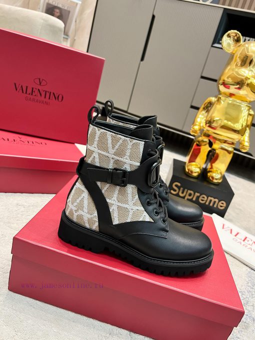 Valentino 2023 Autumn/Winter New Women's Boots Top of the line Comfortable and Versatile, Hiormovgzn - Image 3