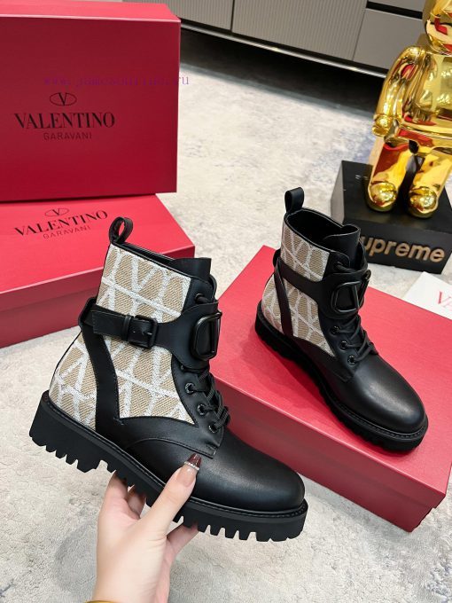 Valentino 2023 Autumn/Winter New Women's Boots Top of the line Comfortable and Versatile, Hiormovgzn - Image 6