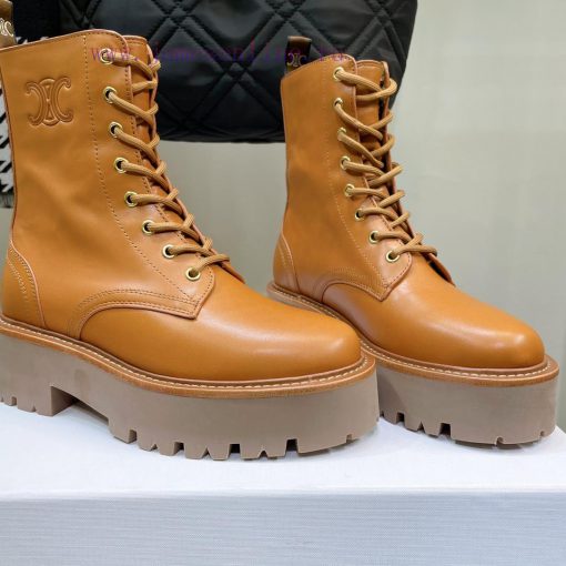 Top tier2022 Autumn/Winter CELINE Yang Mi Same Style Martin Boots Invincible Slimming Martinq4e2wu7h - Image 7