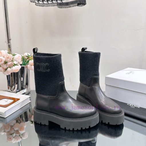 Celine recommends thick soled height increasing short boots——————————Thick soled short bootsako19hr1 - Image 6