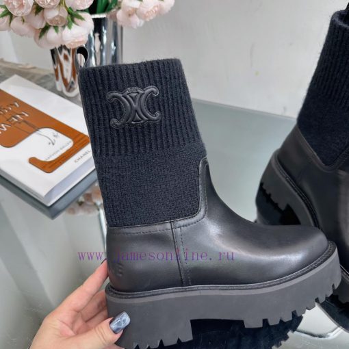 Celine recommends thick soled height increasing short boots——————————Thick soled short bootsako19hr1 - Image 9
