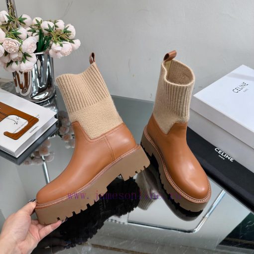 Celine recommends thick soled height increasing short boots——————————Thick soled short bootsncwu7hjm - Image 5