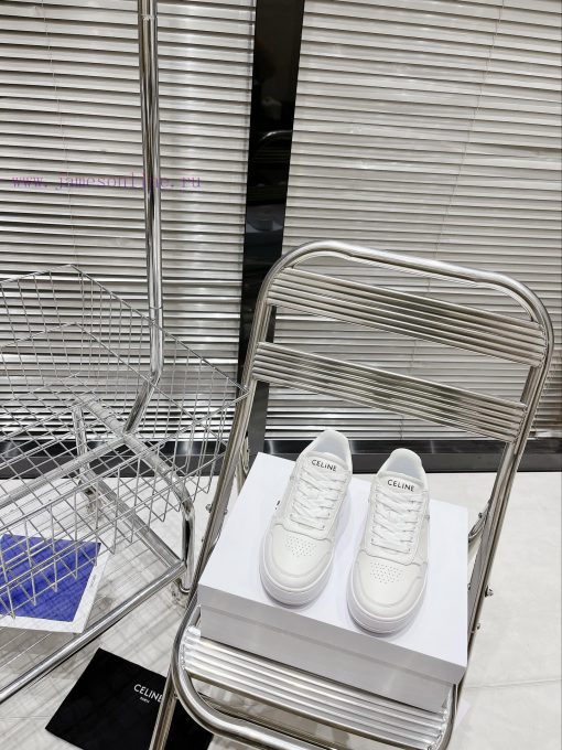 Male 10𝐂𝐄𝐋𝐈𝐍𝐄𝟐𝟎𝟐𝟑/𝐒𝐒 New couple's white shoes casual shoesAfter Celine Panda Shoes became thktxyef8p - Image 2