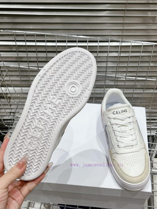 Male 10𝐂𝐄𝐋𝐈𝐍𝐄𝟐𝟎𝟐𝟑/𝐒𝐒 New couple's white shoes casual shoesAfter Celine Panda Shoes became thgya7xf2b - Image 10