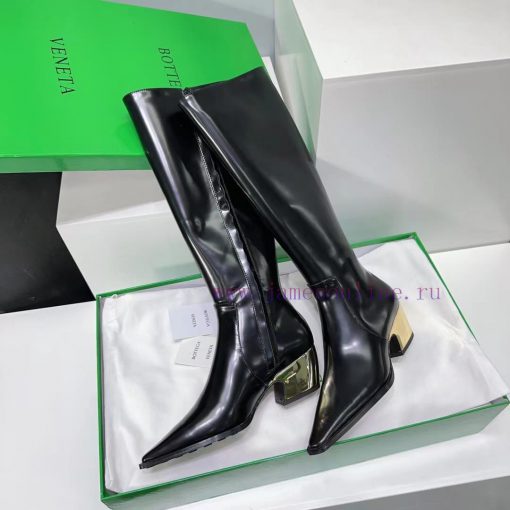 The original development of BottegaVeneta women's Tex boots, the 2023ss new autumn and winte08fb0tm1 - Image 7