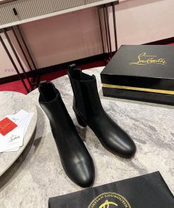 Generation level * ️The Turelastic short boots feature a thick 55mm diagonal heel design, pa55xgbknf