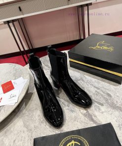 Generation level * ️The Turelastic short boots feature a thick 55mm diagonal heel design, pauhtrkc2y