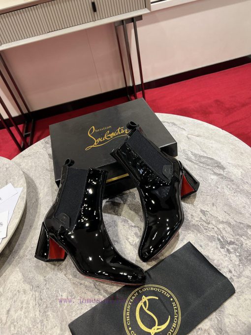 Generation level * ️The Turelastic short boots feature a thick 55mm diagonal heel design, pauhtrkc2y - Image 4