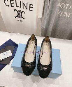 Prada 2024 Spring/Summer New Product Cute and Sweet Flat Flat Single Shoes~The sexy yet cute393dwzgw