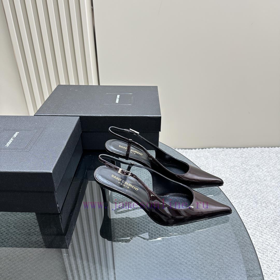 Top quality 𝗦𝗔𝗜𝗡𝗧𝗟𝗔𝗨𝗥𝗘𝗡 * 23/Autumn/Winter YSL Saint Laurent pointed high heelsOnly YSL unde8ag6zdpy - Image 3