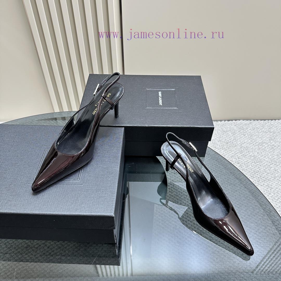 Top quality 𝗦𝗔𝗜𝗡𝗧𝗟𝗔𝗨𝗥𝗘𝗡 * 23/Autumn/Winter YSL Saint Laurent pointed high heelsOnly YSL unde8ag6zdpy - Image 4
