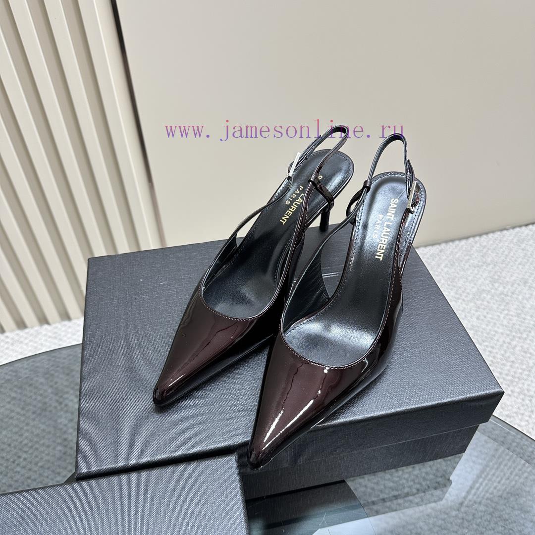 Top quality 𝗦𝗔𝗜𝗡𝗧𝗟𝗔𝗨𝗥𝗘𝗡 * 23/Autumn/Winter YSL Saint Laurent pointed high heelsOnly YSL unde8ag6zdpy - Image 5