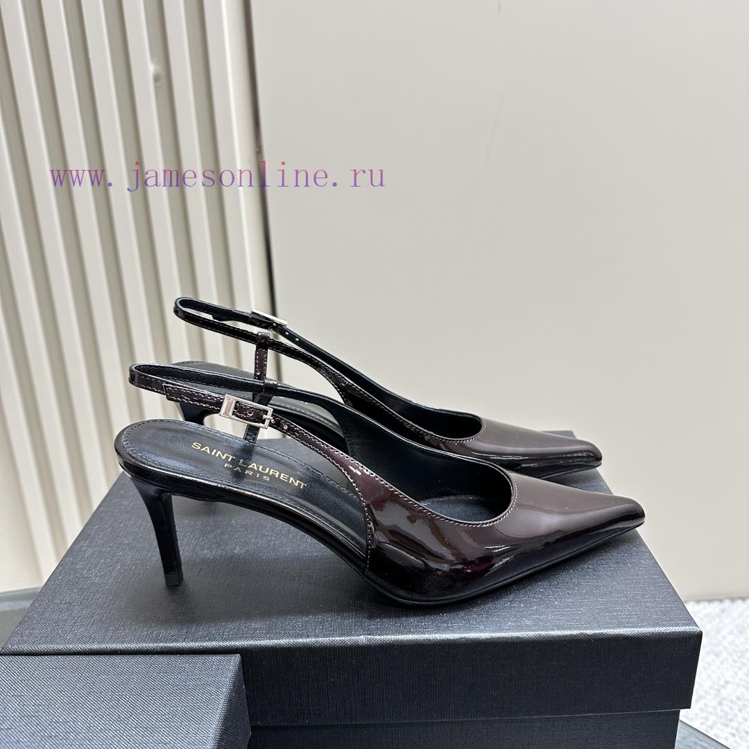 Top quality 𝗦𝗔𝗜𝗡𝗧𝗟𝗔𝗨𝗥𝗘𝗡 * 23/Autumn/Winter YSL Saint Laurent pointed high heelsOnly YSL unde8ag6zdpy - Image 6