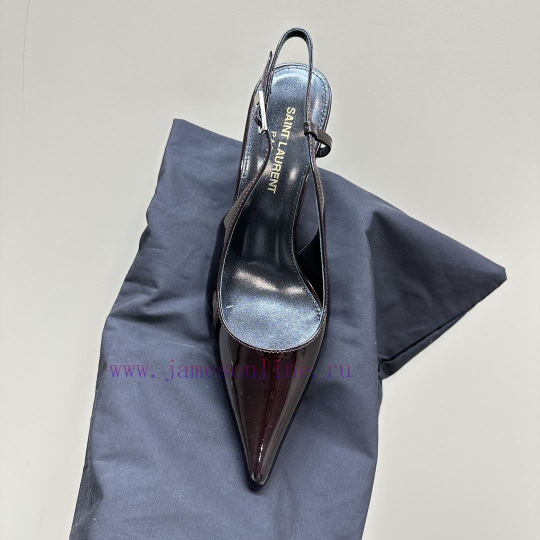 Top quality 𝗦𝗔𝗜𝗡𝗧𝗟𝗔𝗨𝗥𝗘𝗡 * 23/Autumn/Winter YSL Saint Laurent pointed high heelsOnly YSL unde8ag6zdpy - Image 7