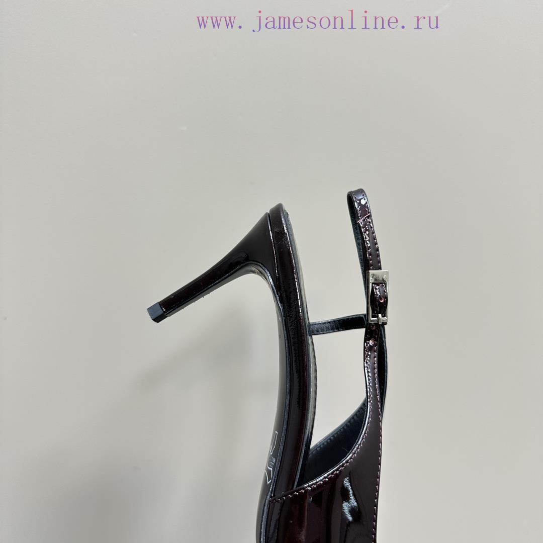 Top quality 𝗦𝗔𝗜𝗡𝗧𝗟𝗔𝗨𝗥𝗘𝗡 * 23/Autumn/Winter YSL Saint Laurent pointed high heelsOnly YSL unde8ag6zdpy - Image 9