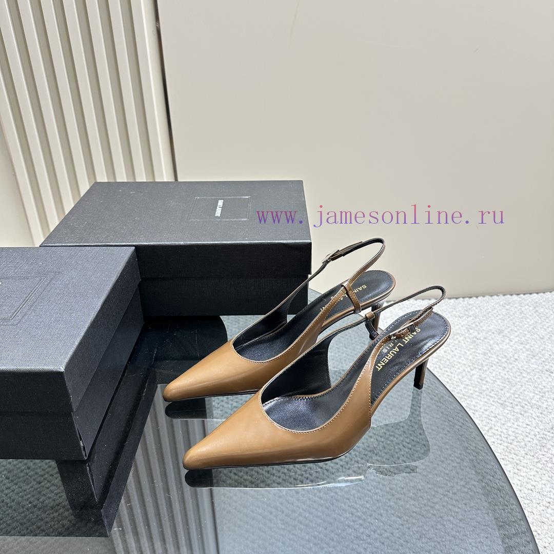 Top quality 𝗦𝗔𝗜𝗡𝗧𝗟𝗔𝗨𝗥𝗘𝗡 * 23/Autumn/Winter YSL Saint Laurent pointed high heelsOnly YSL undem521vi4d - Image 2
