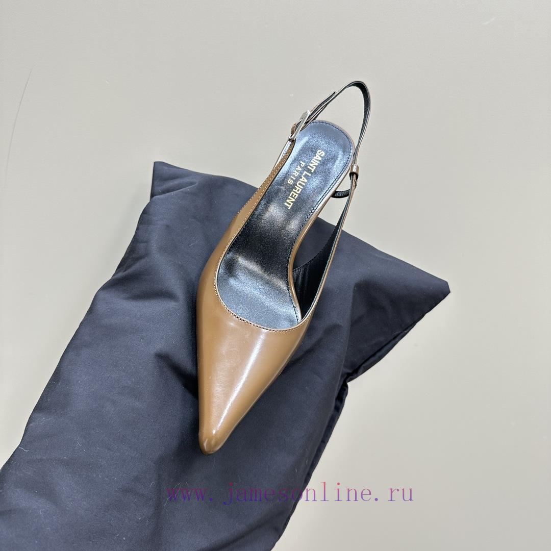 Top quality 𝗦𝗔𝗜𝗡𝗧𝗟𝗔𝗨𝗥𝗘𝗡 * 23/Autumn/Winter YSL Saint Laurent pointed high heelsOnly YSL undem521vi4d - Image 7