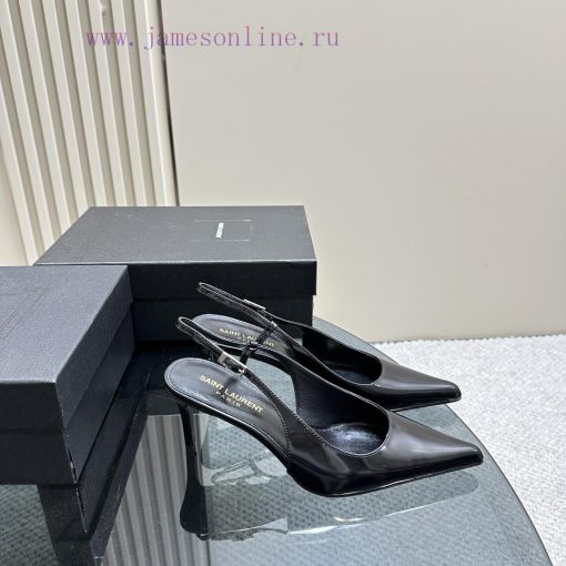 Top quality 𝗦𝗔𝗜𝗡𝗧𝗟𝗔𝗨𝗥𝗘𝗡 * 23/Autumn/Winter YSL Saint Laurent pointed high heelsOnly YSL undeydxjzimq - Image 3