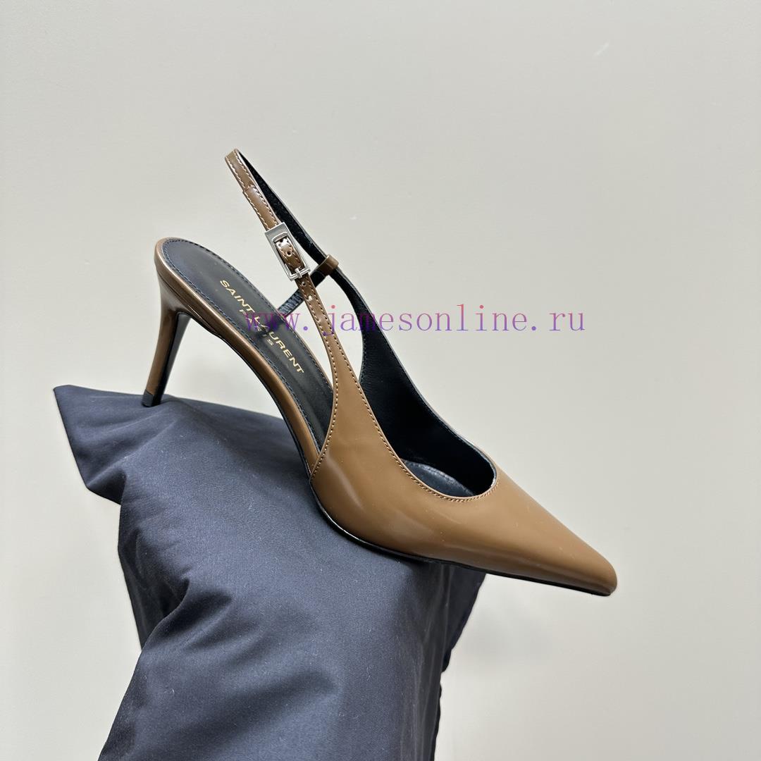 Top quality 𝗦𝗔𝗜𝗡𝗧𝗟𝗔𝗨𝗥𝗘𝗡 * 23/Autumn/Winter YSL Saint Laurent pointed high heelsOnly YSL undem521vi4d - Image 8