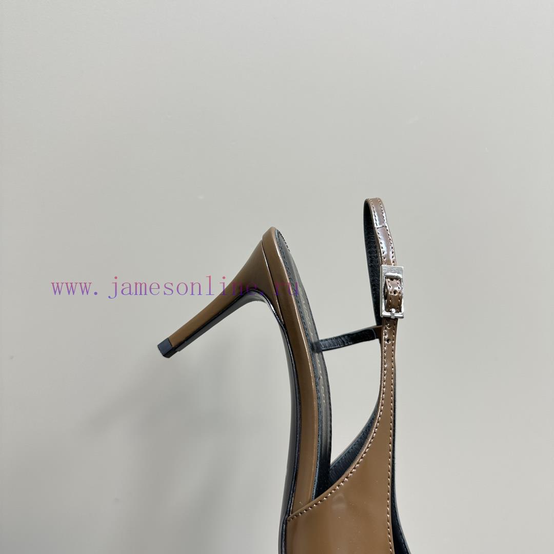 Top quality 𝗦𝗔𝗜𝗡𝗧𝗟𝗔𝗨𝗥𝗘𝗡 * 23/Autumn/Winter YSL Saint Laurent pointed high heelsOnly YSL undem521vi4d - Image 9