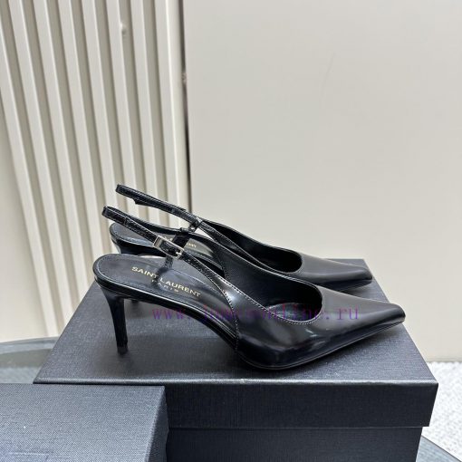 Top quality 𝗦𝗔𝗜𝗡𝗧𝗟𝗔𝗨𝗥𝗘𝗡 * 23/Autumn/Winter YSL Saint Laurent pointed high heelsOnly YSL undeydxjzimq - Image 6